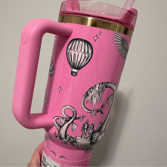 Stanley 40 oz. Special limited edition Pink Ozian Reprise WICKED tumbler NWT - Picture 10 of 10